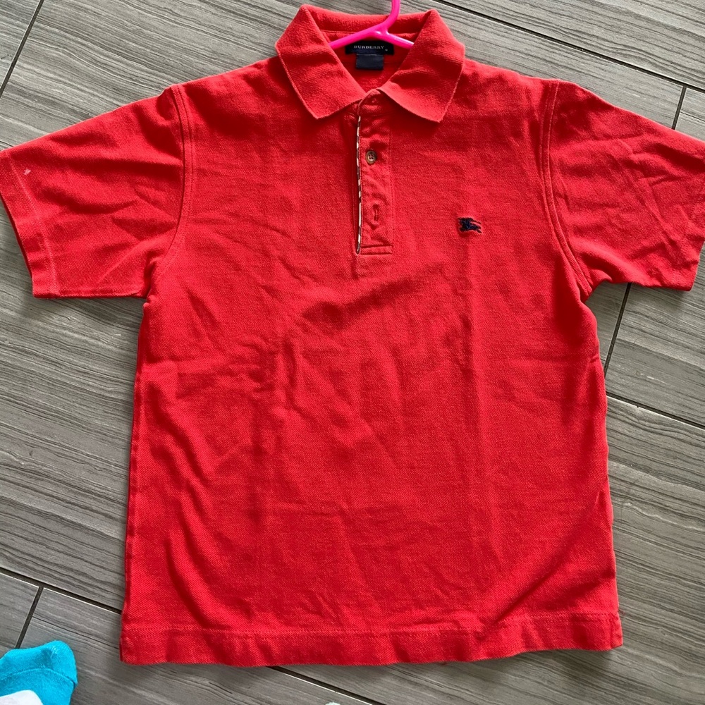 Authentic Burberry boy polo